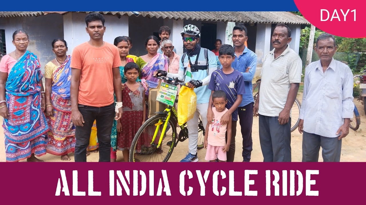 All India Cycle Ride For Clean India Green India ||Amrit Kisku||Chasi Hopon