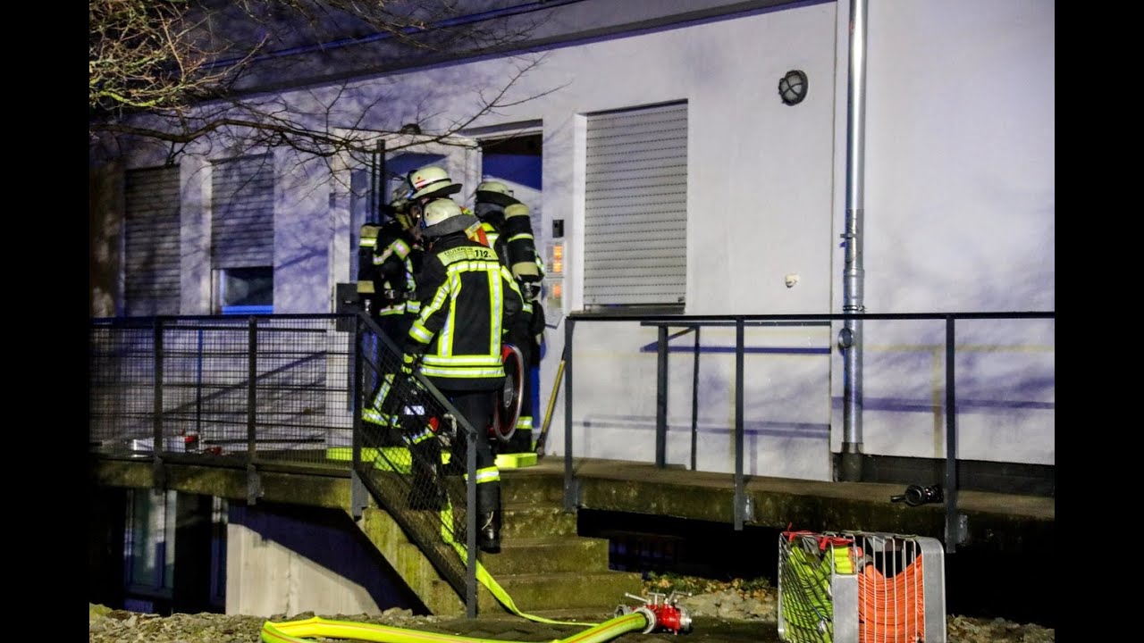 FULDA: Großeinsatz in der Nacht: Brand in Wohnung in der Magdeburger Straße