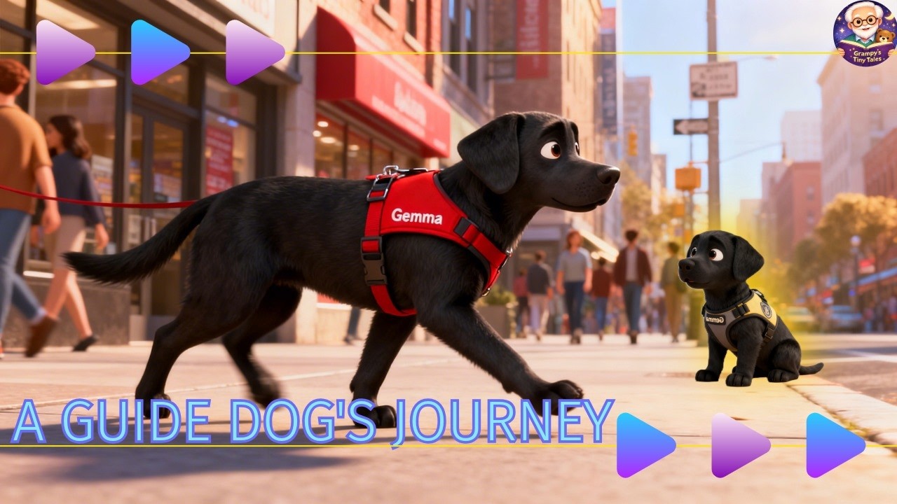 Meet Gemma 🐾 A Guide Dog's Amazing Training Story