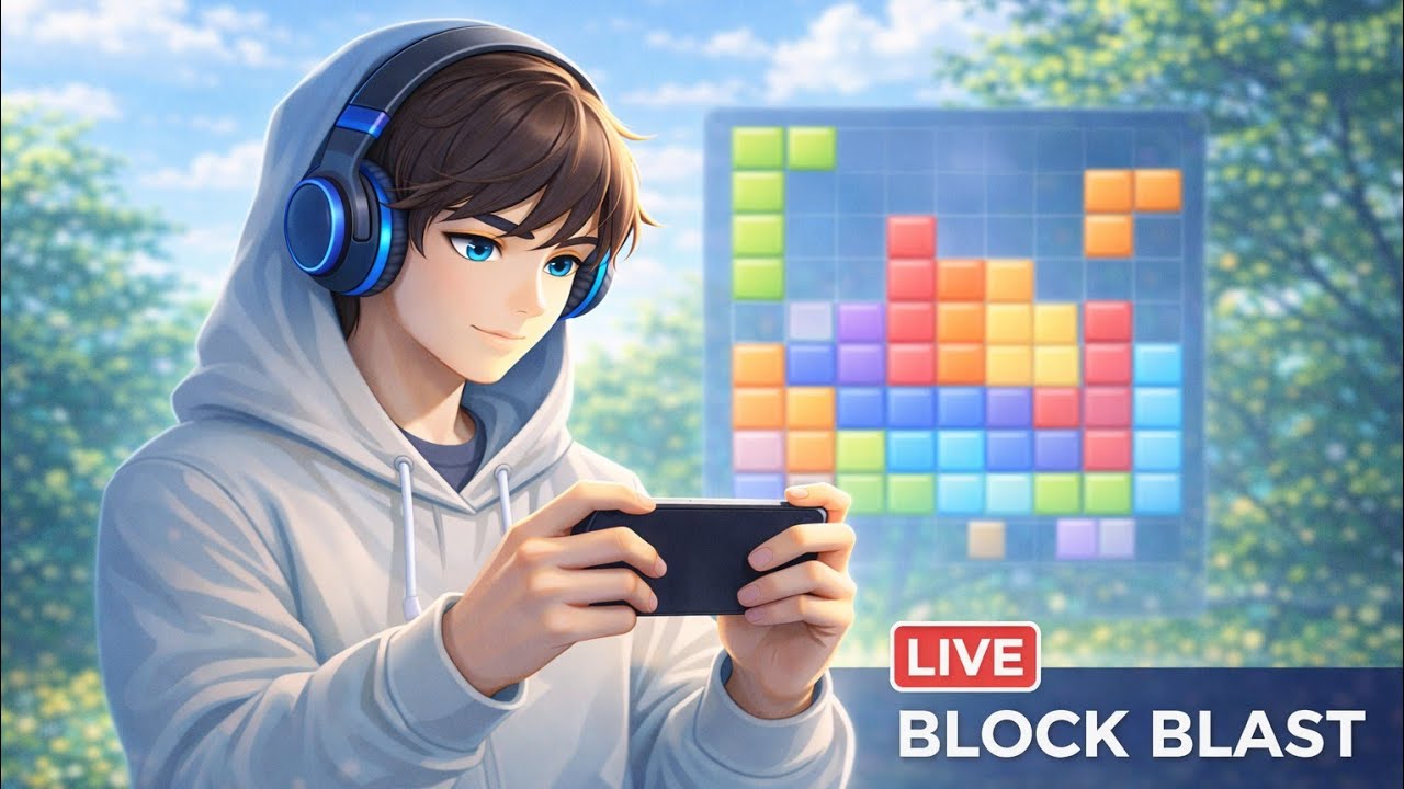 Main Block Blast Santai | Chill Play & Fokus