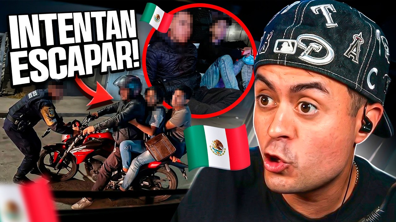 PERSECUCIÓN a LADRÓN MÉXICANO DE 15 AÑOS 🇲🇽🚨REACCIÓN A YULAY 🔴