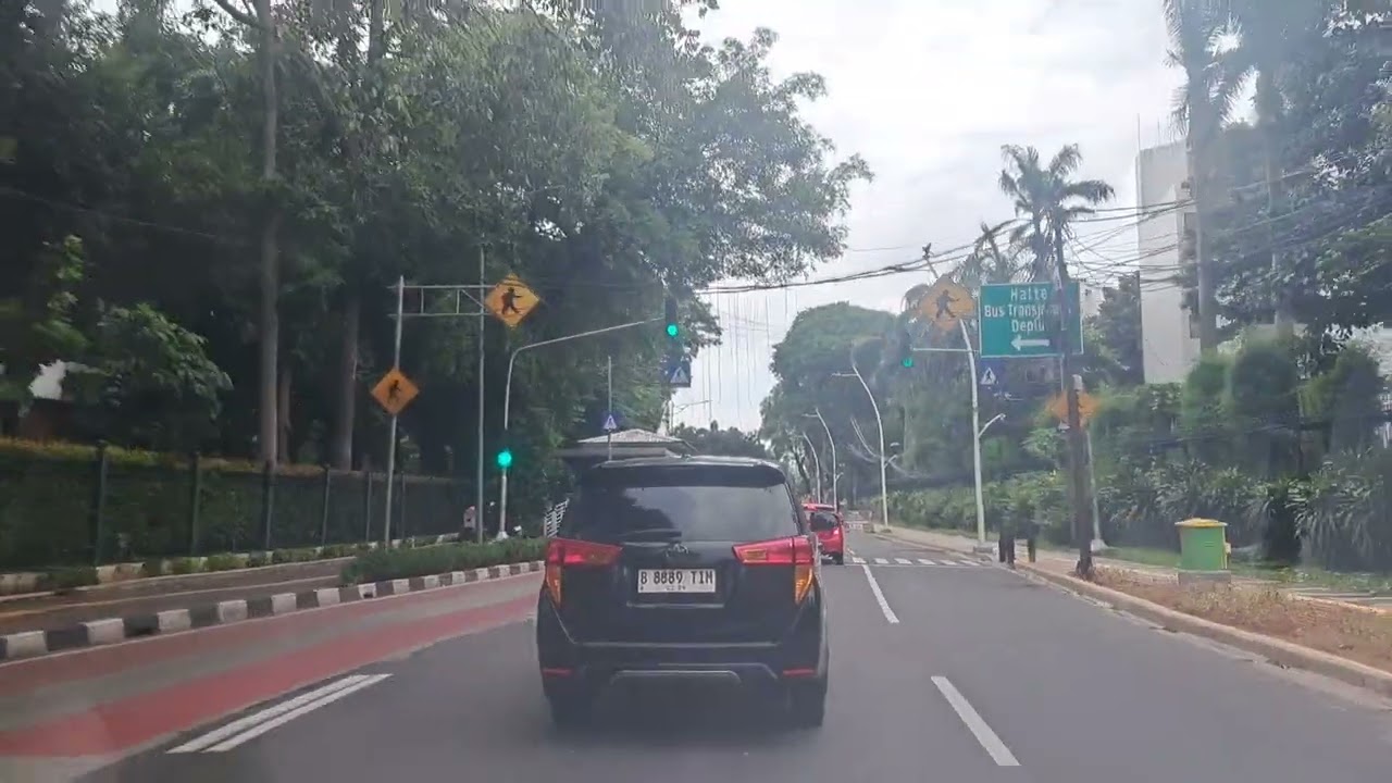 Arah ke monas dari cempaka mas #monas #istana #medanmerdekatimur #gambir