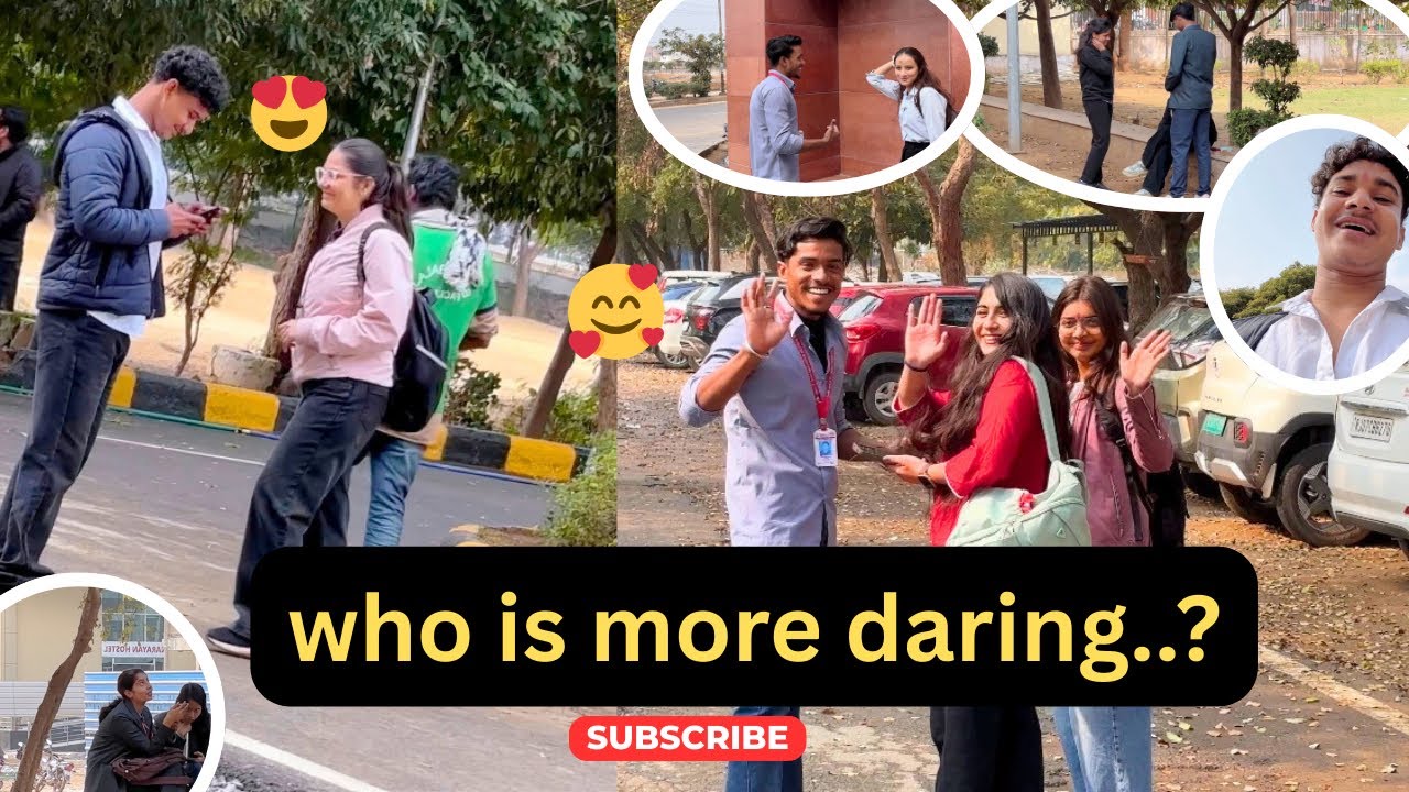 Who is more Daring…? // Random girls😛