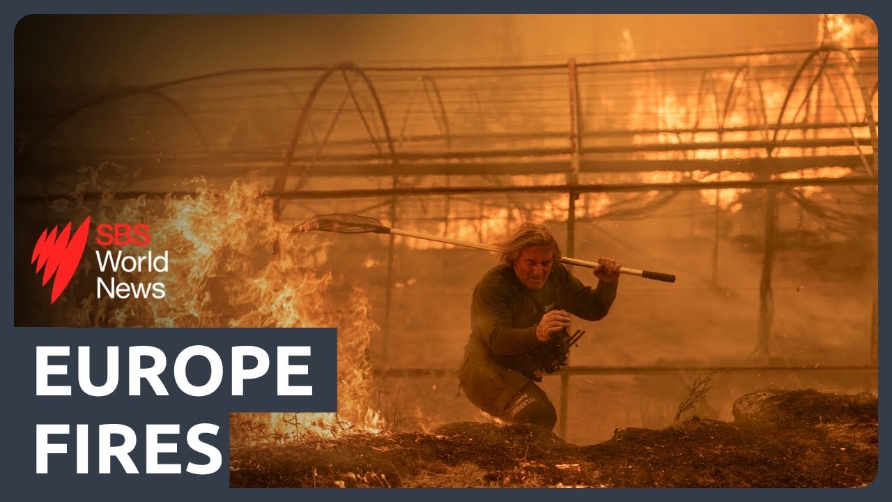 Firefighters battle one of Europe's worst fire seasons in decades