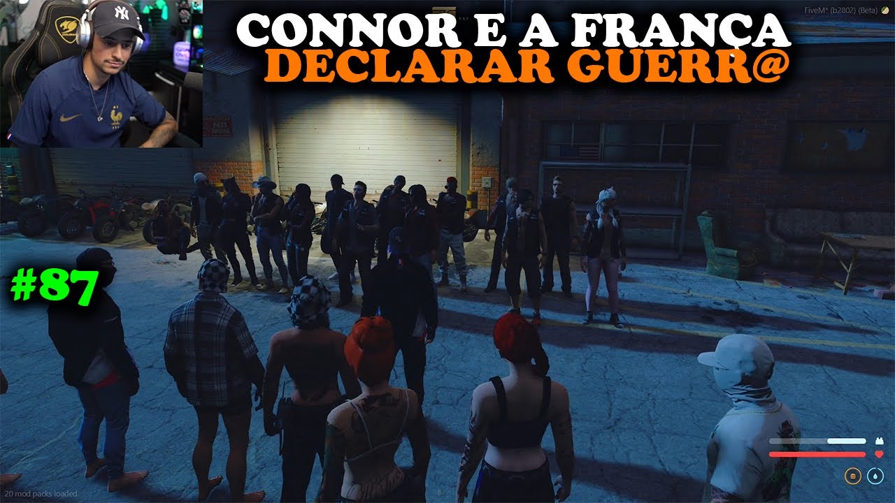 CONNOR E A FRANÇA FORAM CONVERSAR COM MOTOCLUB! EP 87