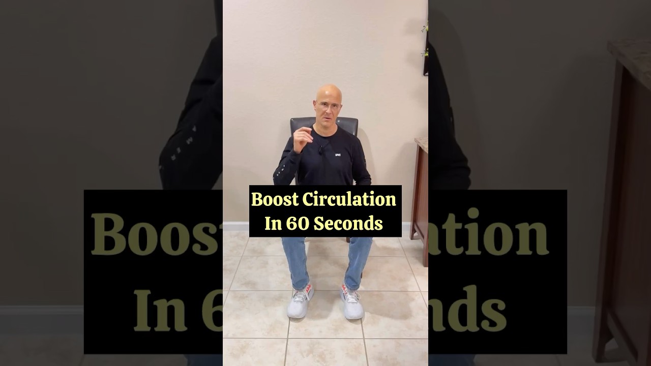 Boost Circulation In 60 Seconds!  #drmandell #healing #brain #circulation