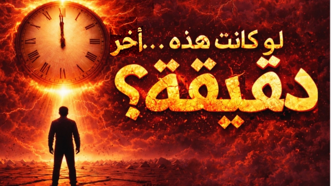 لو حدث الآن… هل أنت مستعد؟