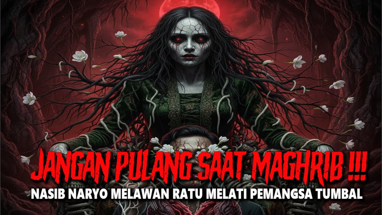 JANGAN PULANG SAAT MAGRIB! Nasib Naryo Melawan Ratu Melati Pemangsa Tumbal