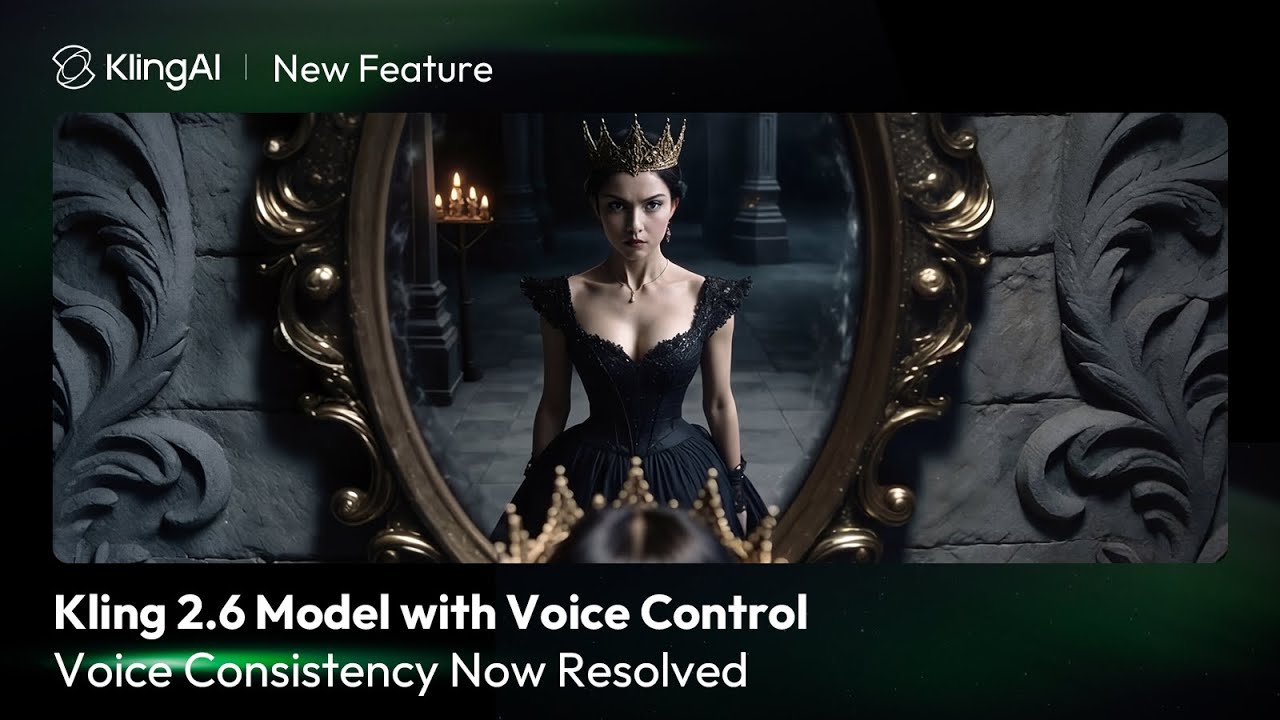Kling 2.6 with Voice Control &mdash; Voice Consistency Now Resolved
