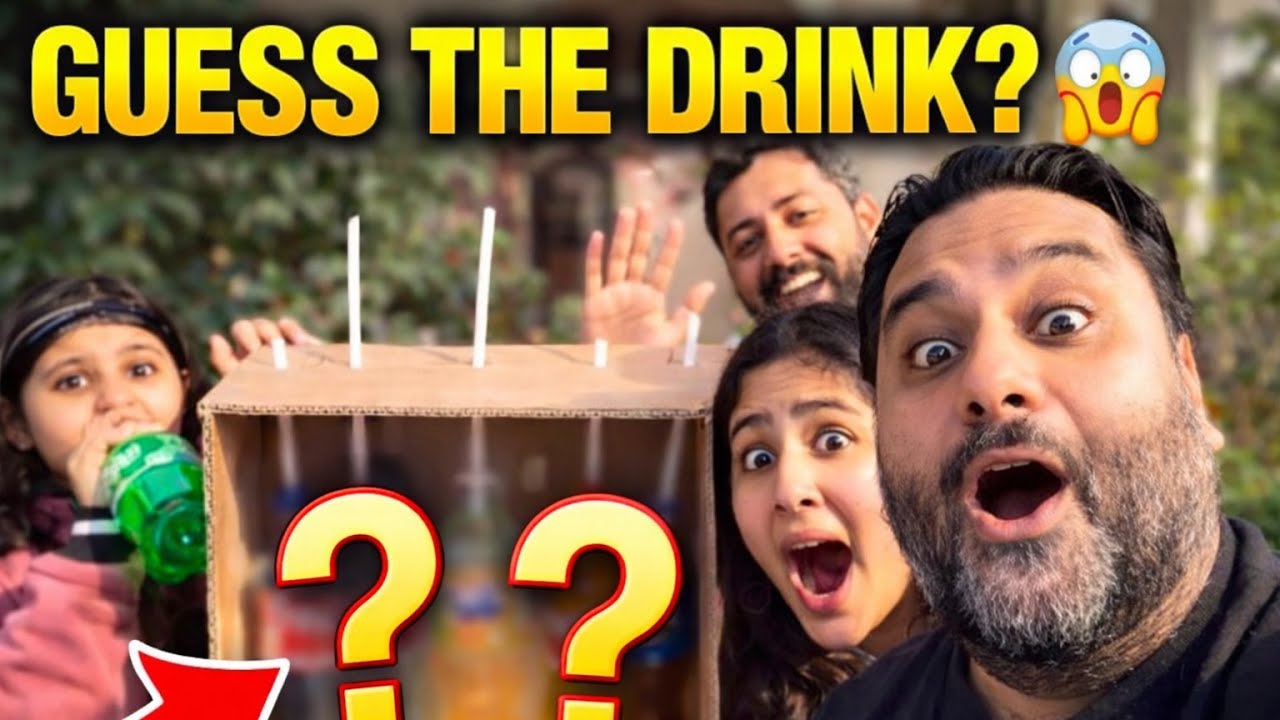 Drink Challenge With Family