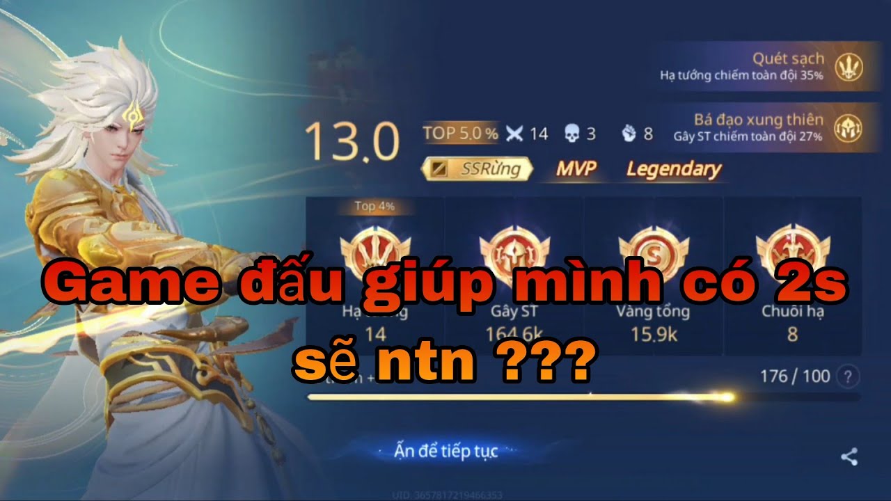 Gánh team cực mạnh ở mức rank 106s Chiến Thần !!!