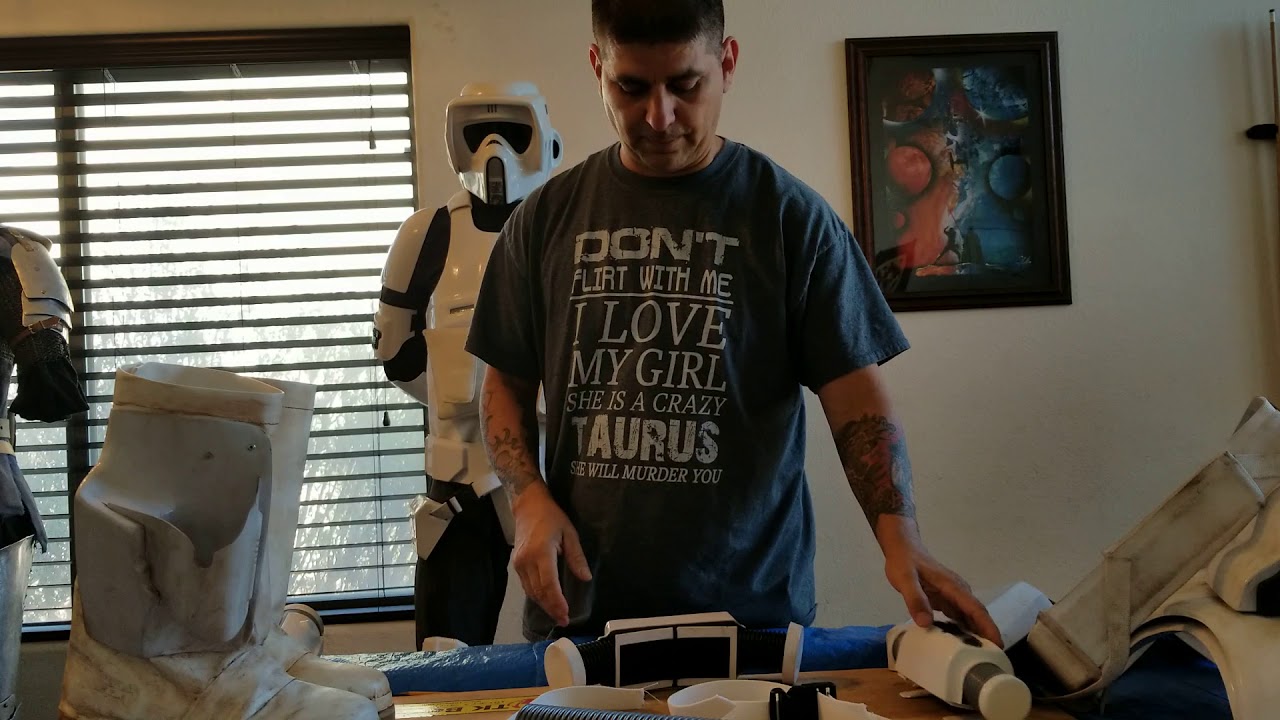 Biker scout armor build