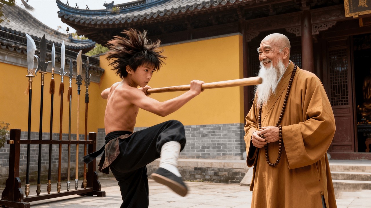 宗門屠殺倖存的少年被劍聖收養，學會絕世功夫踏上复仇之路！ #kungfu #movie #功夫 #李連杰 #jetli