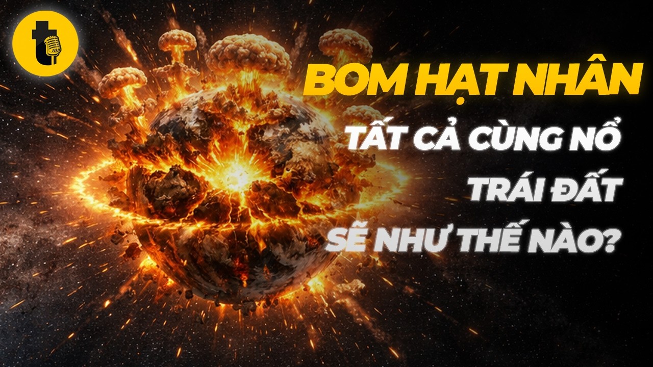 NẾU TẤT CẢ BOM HẠT NHÂN CÙNG NỔ, TRÁI ĐẤT SẼ NHƯ THẾ NÀO?