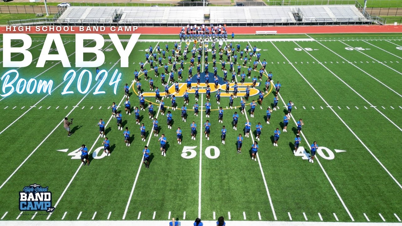 Baby Boom- Field Show | Jackson State University High School Band Camp 2024