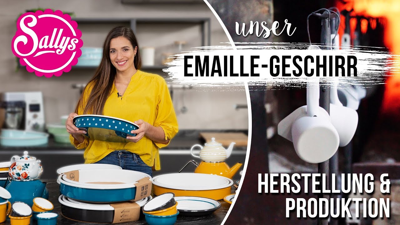 Emaille Geschirr / Von der Idee bis zum Produkt / Sallys Welt