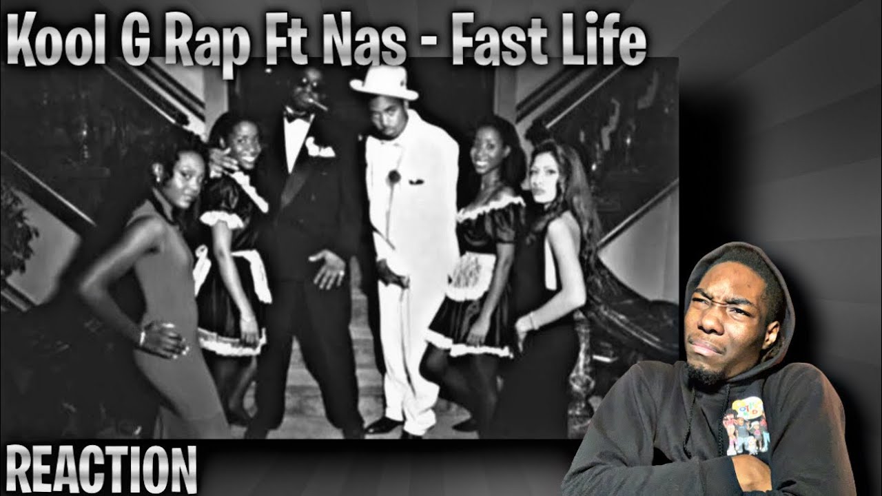Kool G Rap Ft. Nas Fast Life РЕАКЦИЯ!