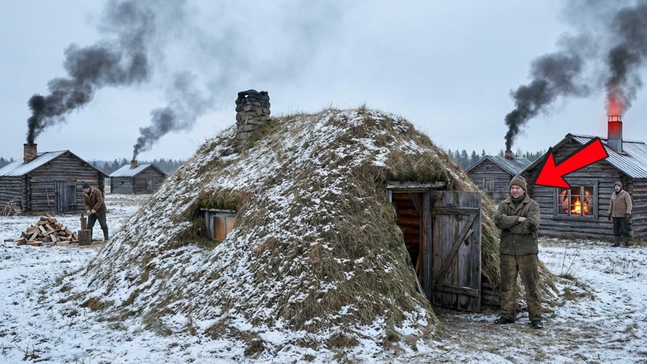 Everyone Laughed When He Buried His Cabin in Dirt — Until It Held Heat for 3 Days With No Fire