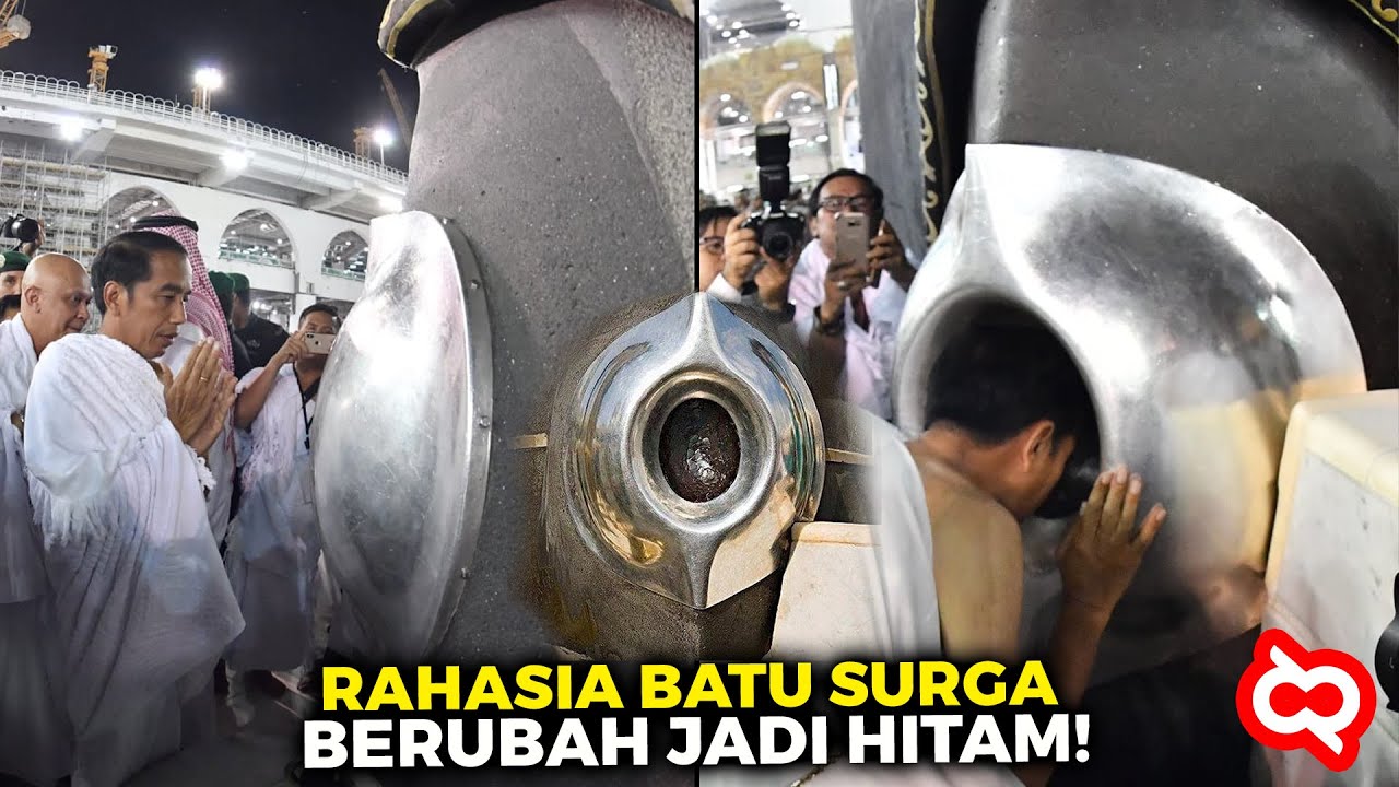 SUBHANALLAH! SABDA NABI TERBUKTI, RAHASIA BATU HAJAR ASWAD TERNYATA DULU BERWARNA...