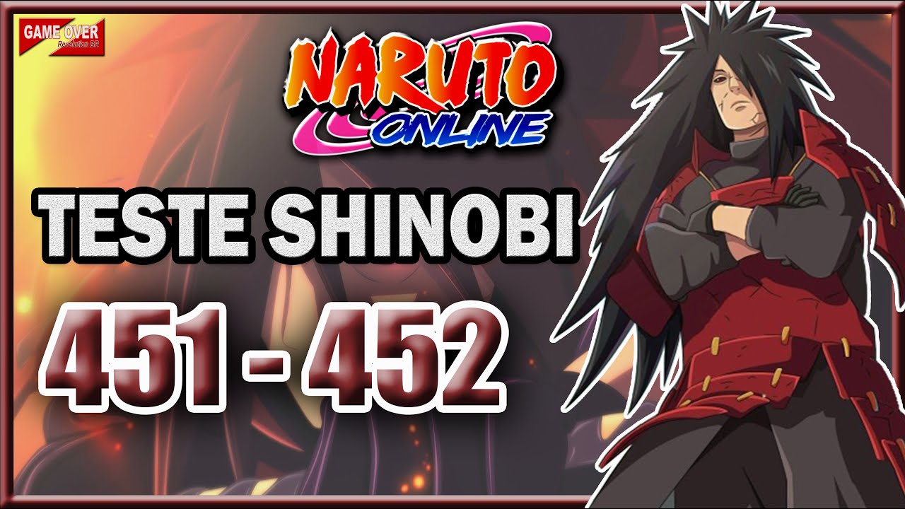 Naruto Online - Teste Shinobi - Andar 451 - 452