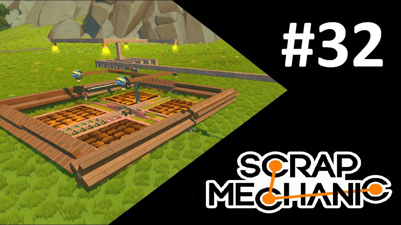 Scrap Machanic [#32] Budujemy farmę z czterema Raidami na raz!