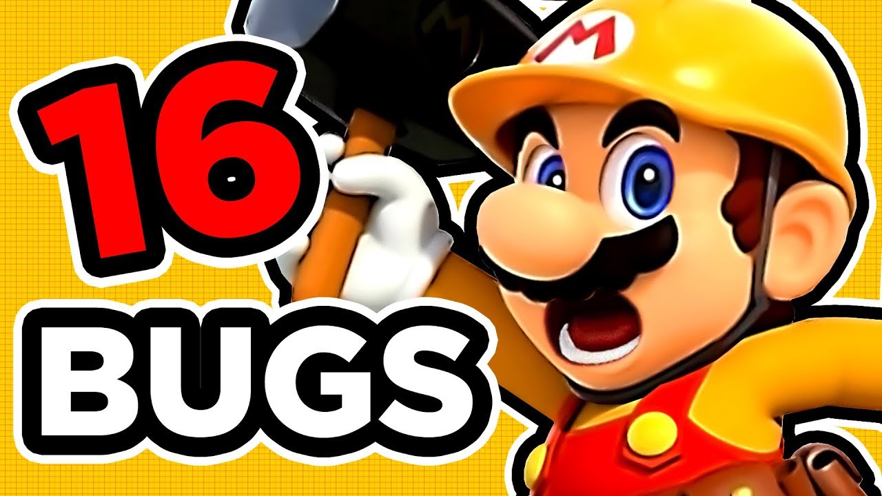 16 BUGS SUR MARIO MAKER 2