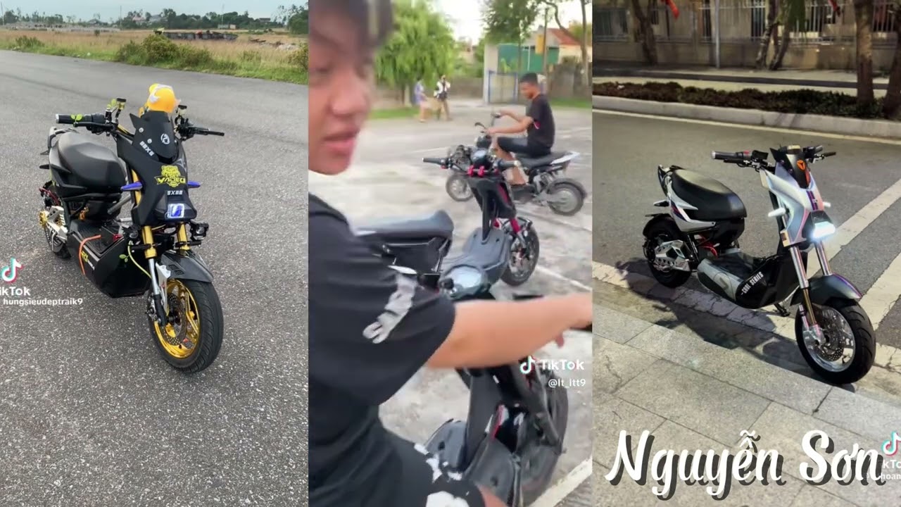 ||TikTok|| Tổng hợp những chiếc xe điện độ đẹp trên TikTok.