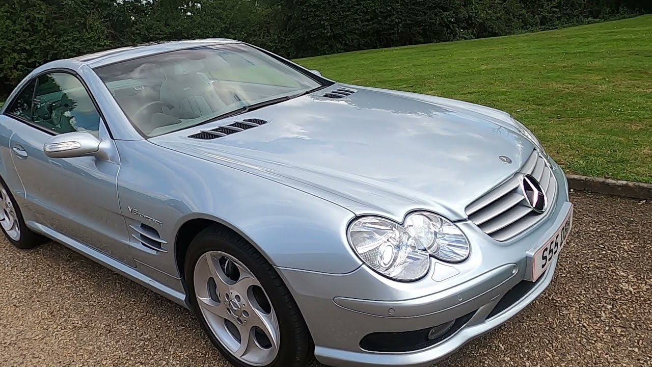 2004 Mercedes SL55 AMG 4,600 miles from new
