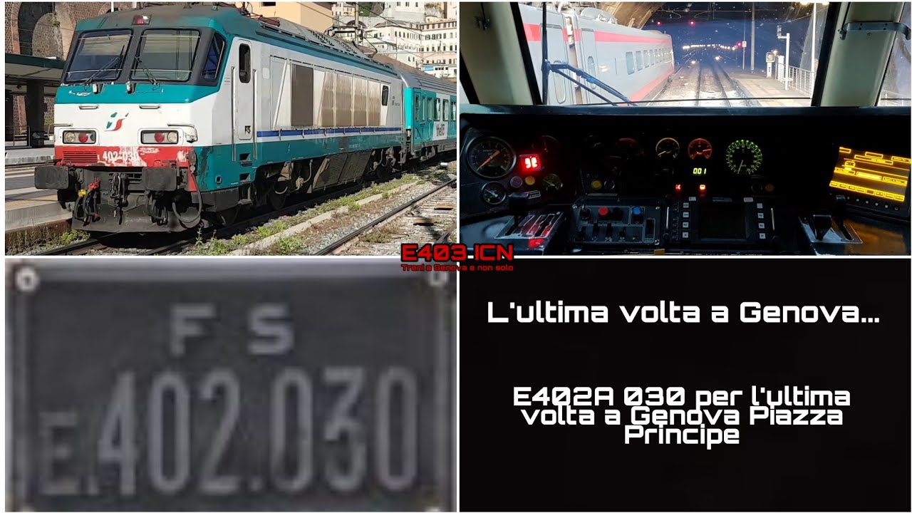 L'ultima volta a Genova... (Speciale Addio FS E402A)