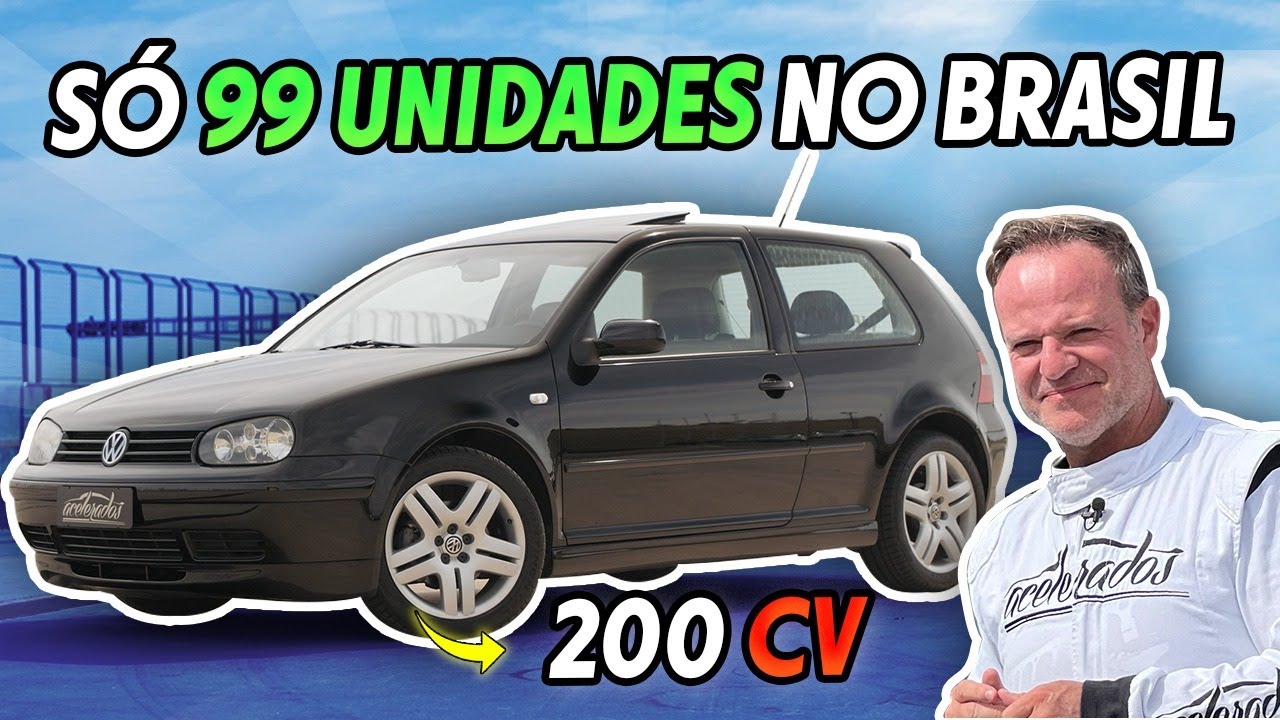 O MÍTICO VW GOLF GTI VR6 NA VOLTA RÁPIDA! Rubinho acelera a rara versão do hatch na pista | #280