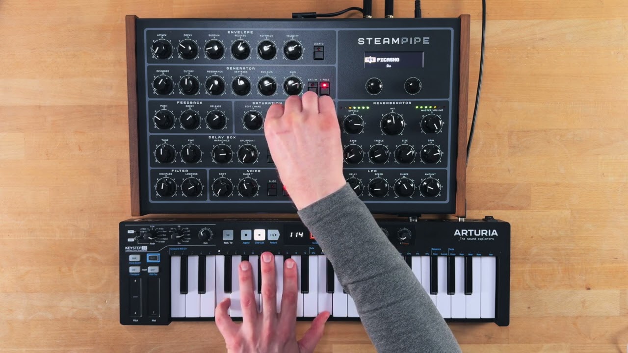 Erica Synths Steampipe Demo (no talking)