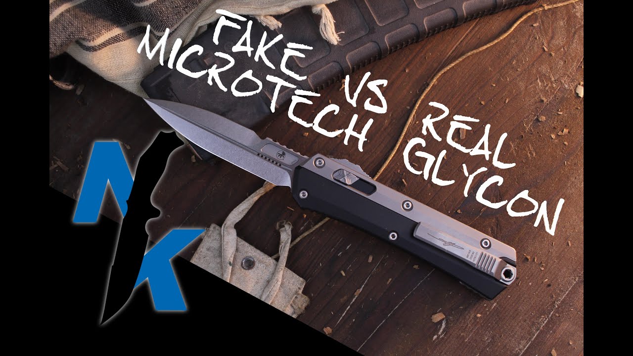 Fake VS Real: Microtech Glykon