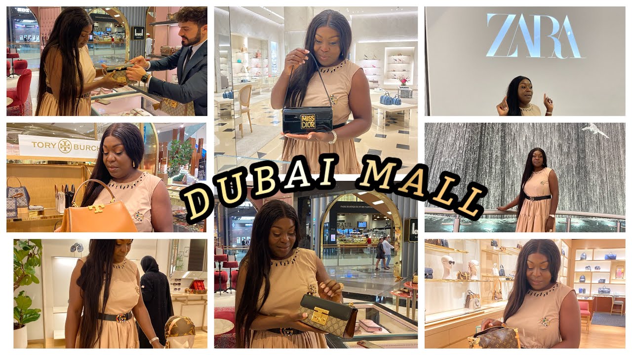Luxury Shopping at Dubai Mall Vlog,DIOR,GUCCI,LOUIS VUITTON,ZARA #dubaimall #shoppingmall #dubai