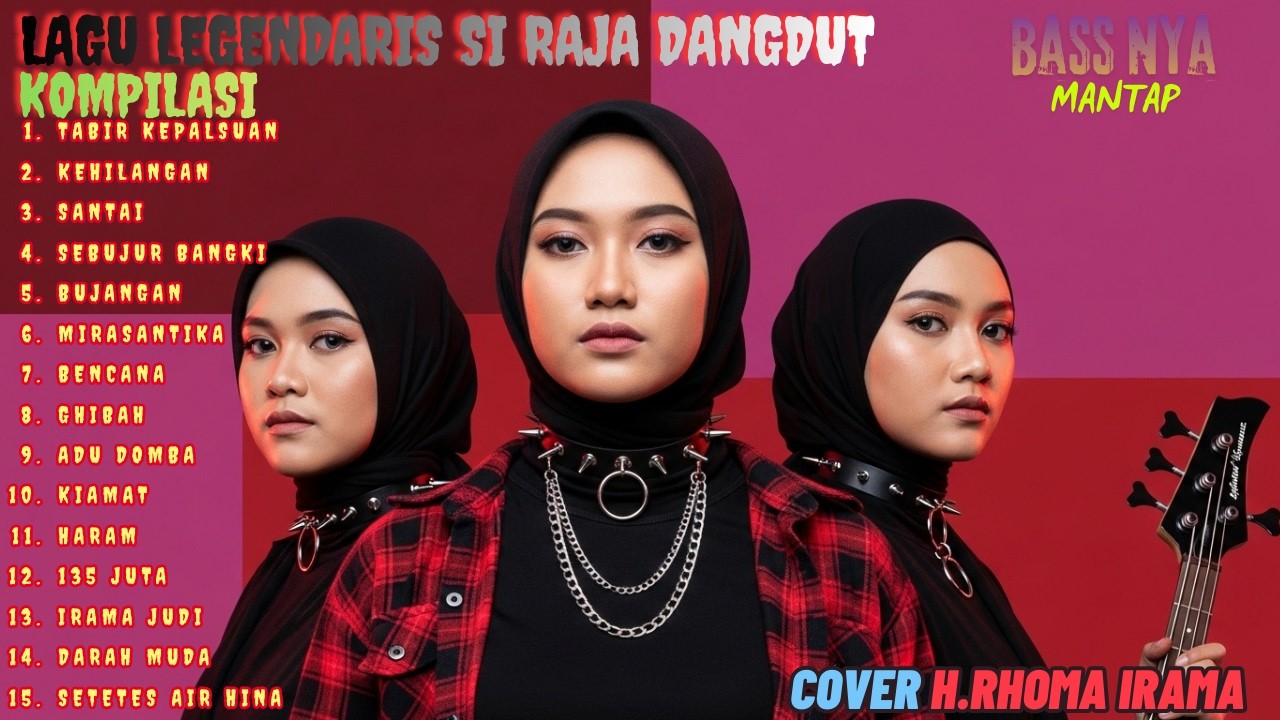 15 Lagu Dangdut Rhoma Irama Paling Populer 🔥 Bass Nya Gilaa