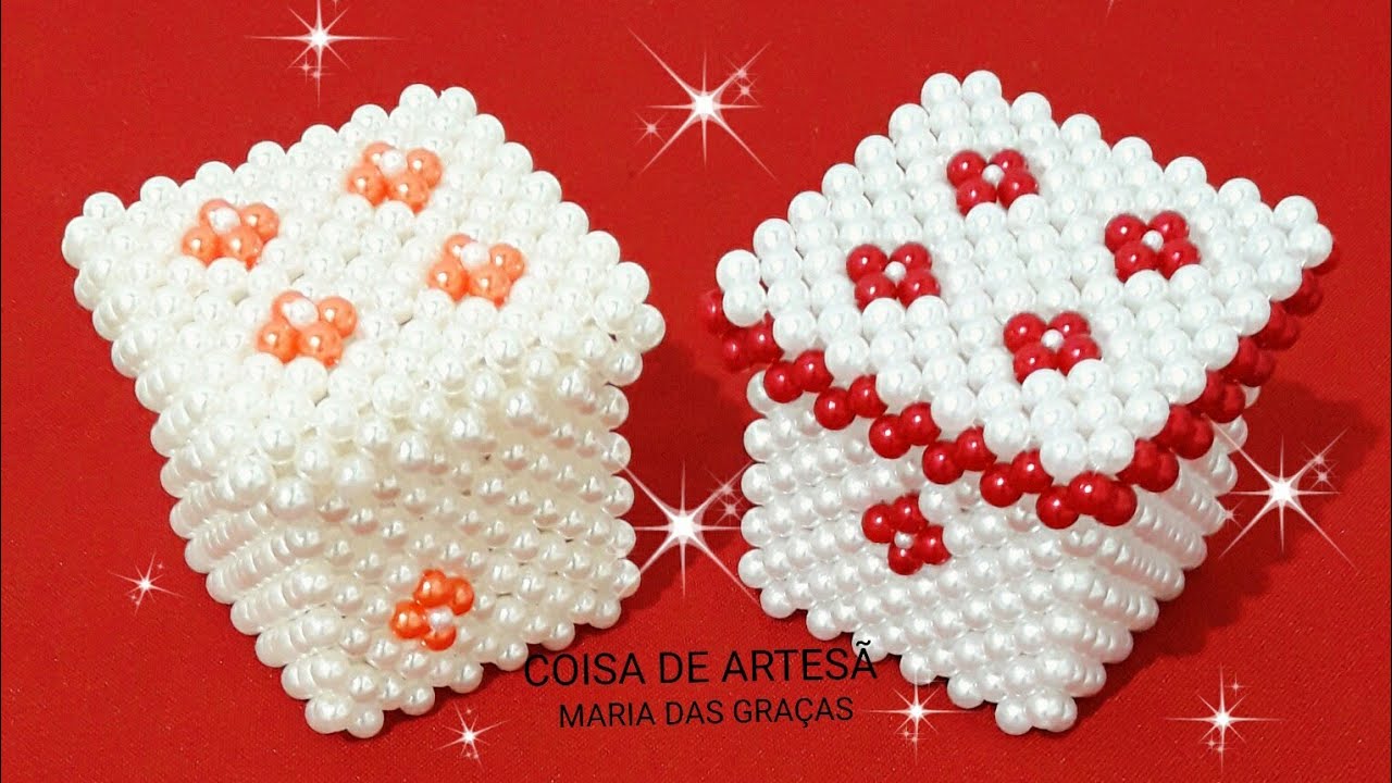CAIXA DE PÉROLAS/PORTA JOIA: AULA 34 - COISA DE ARTESÃ. (2° PARTE)