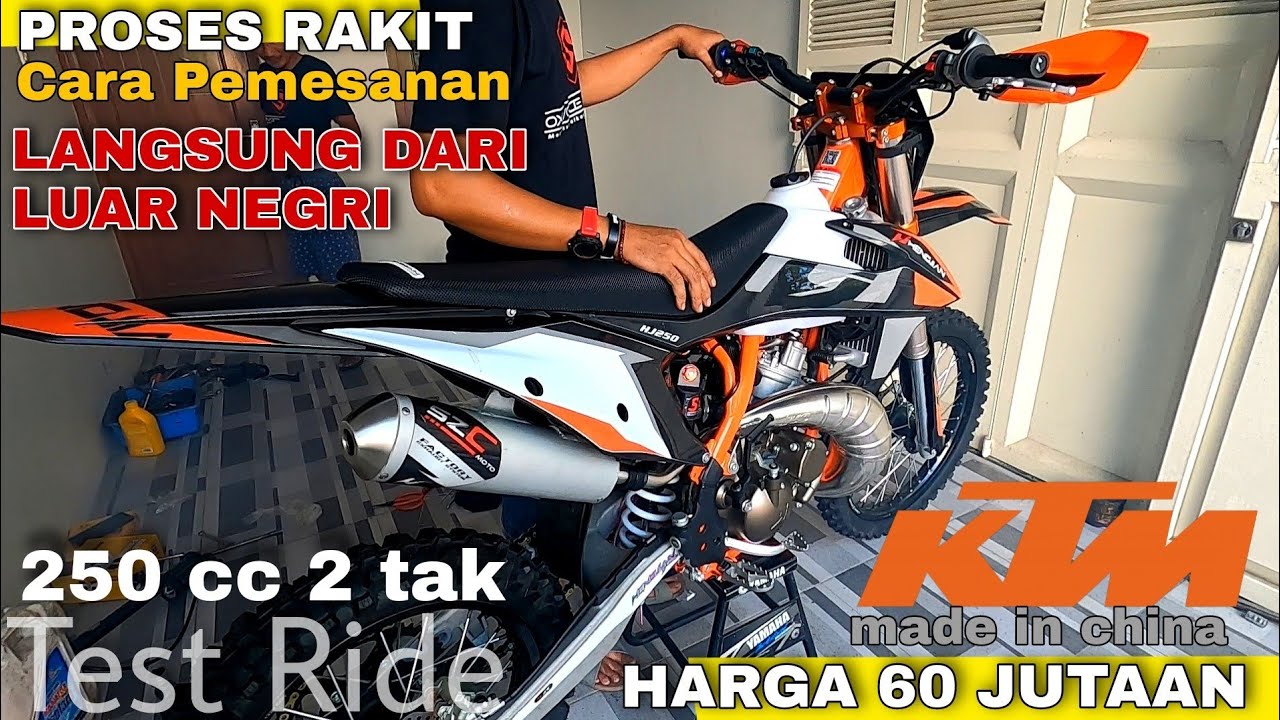Proses Rakit ‼️ Review terlengkap Replika KTM dari china HJ 250 /SSX