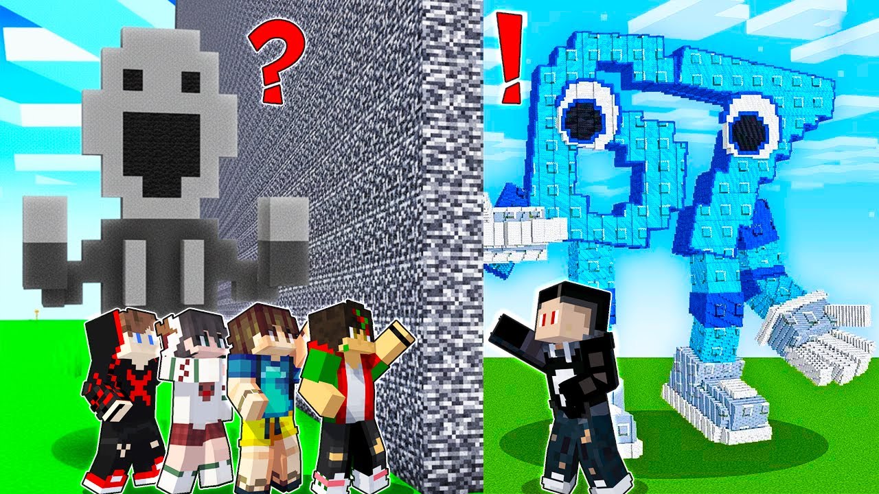 67 Brainrot Build Battle in Minecraft!