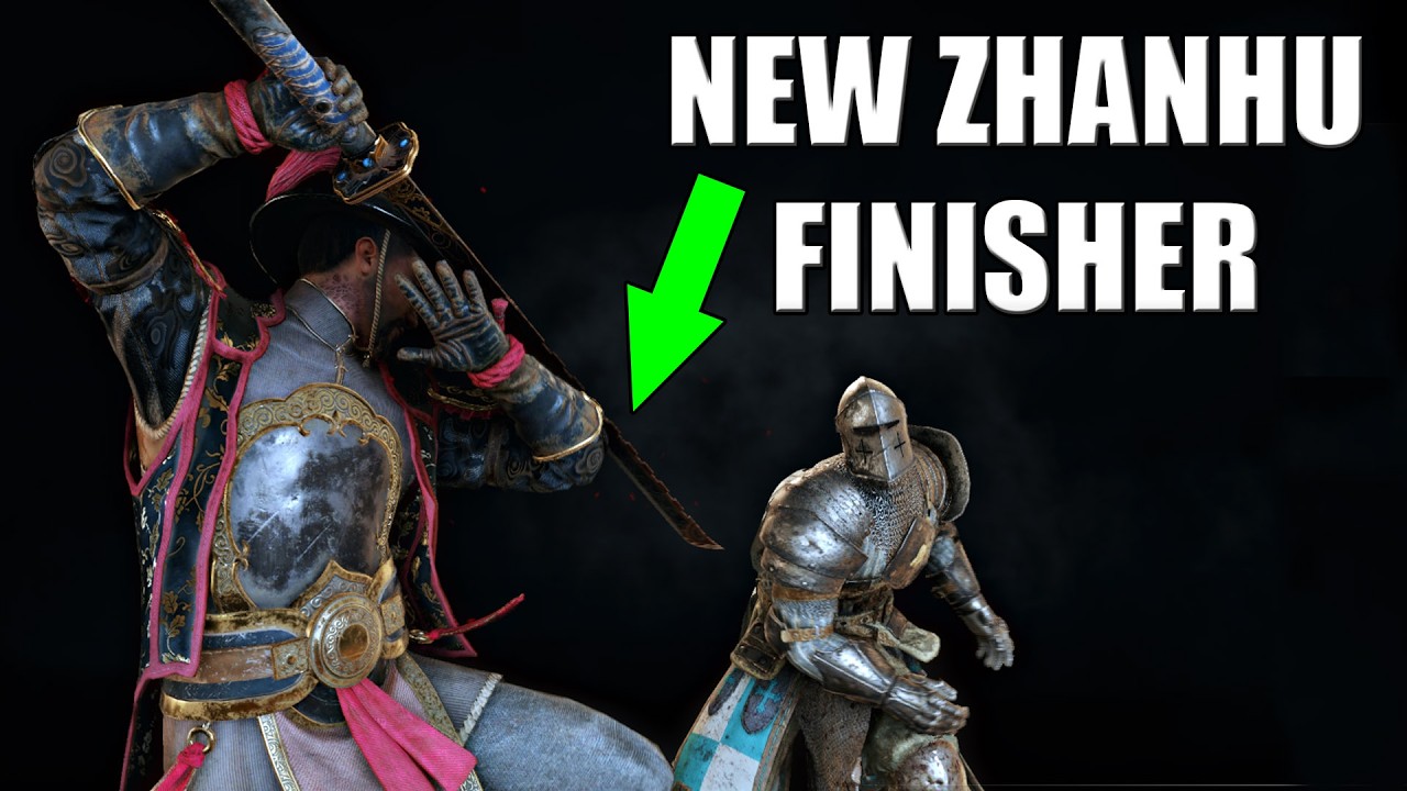 New Zhanhu Finisher - The Finisher Doesn't Go Hard, But This Video Does! | For Honor