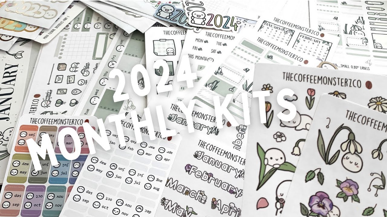 2024 Birth Month Flowers Collection | Hobonichi Weeks, Hobonichi Cousin, Regular, + Add-Ons