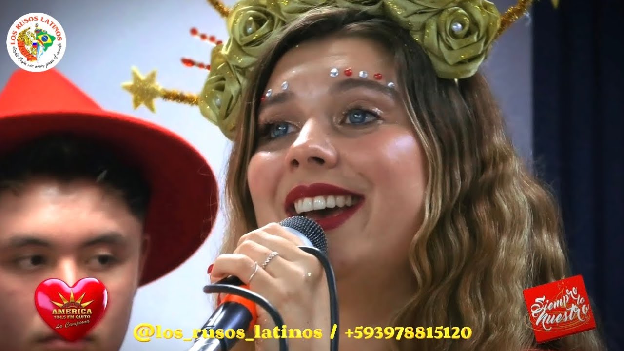Rusa canta música ecuatoriana • canción de los andes #ecuador #músicaecuatoriana #paulinatamayo
