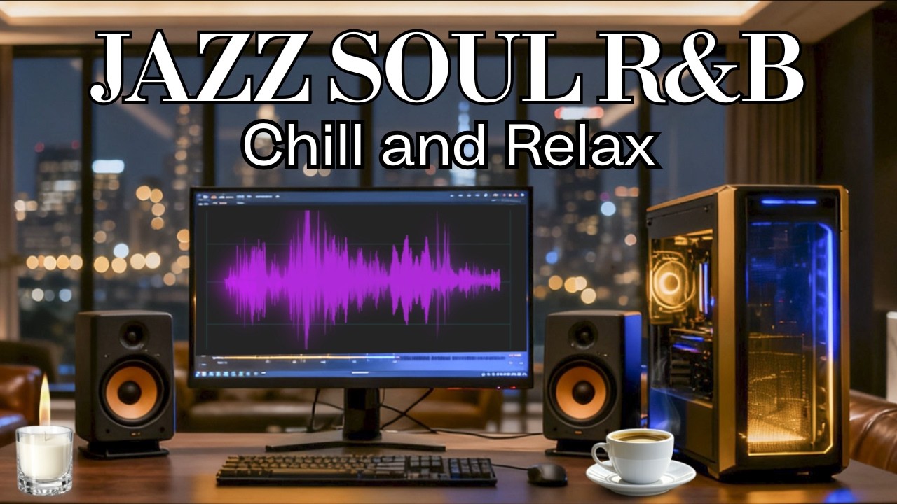 Midnight Jazz Soul R&B | Elegant Lounge Music for Focus, Coffee & Calm