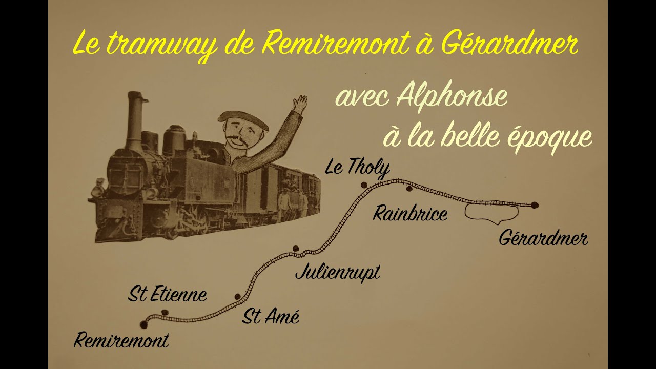 le tramway de Remiremont à Gérardmer à la belle époque
