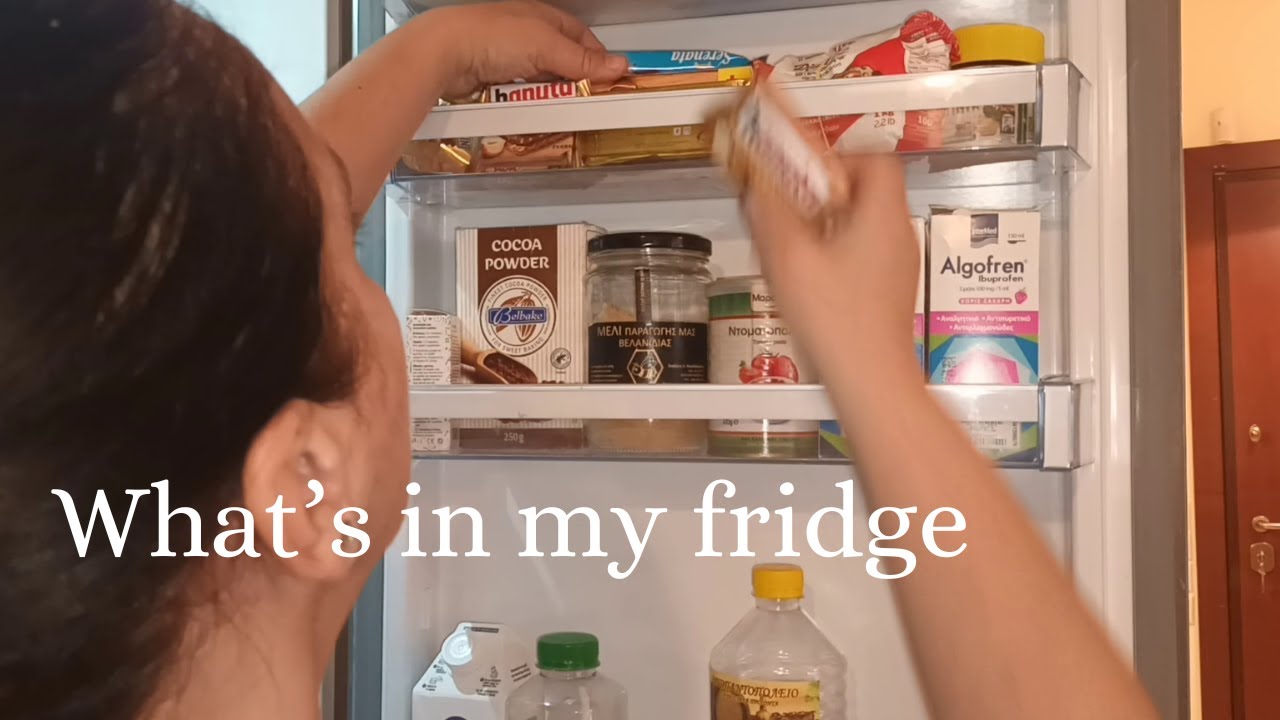 Τι εχει μεσα το ψυγειο μου / What is in my fridge GREECE Thalia Home