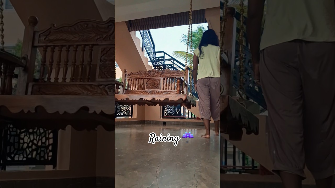 Raining ⛈️☔ #calmvibes #rainsounds #rain