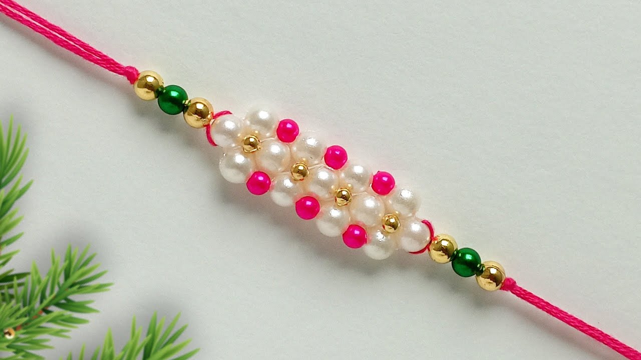 Latest rakhi making ideas at home || how to make handmade rakhi || easy DIY rakhi 2025
