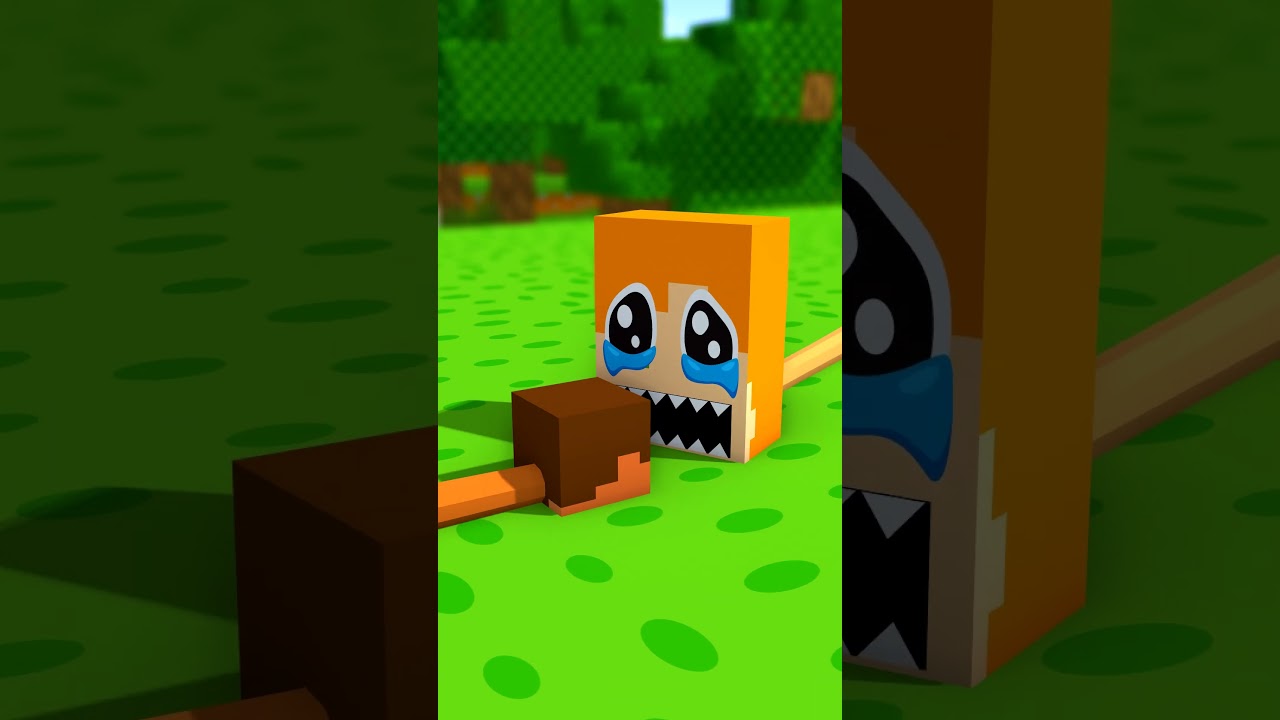 Eat for Life???!!! - Alex and Steve Adventures #minecraft #shorts
