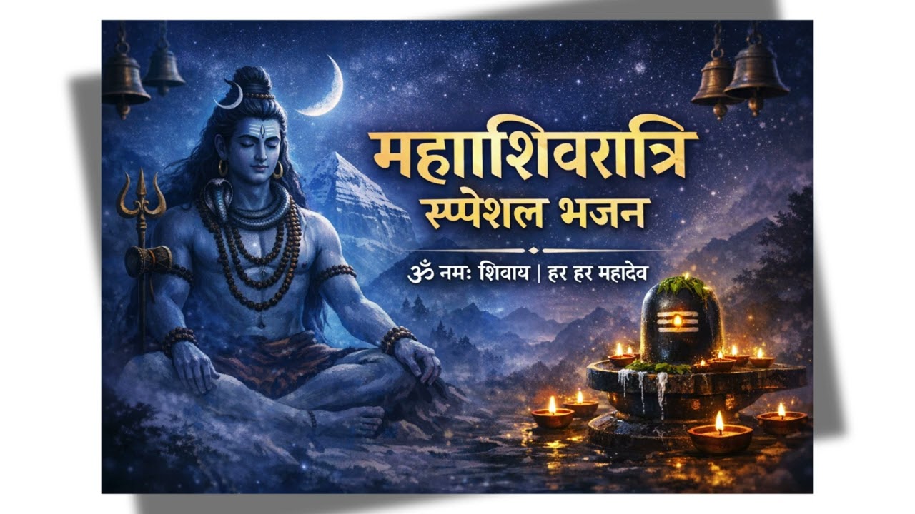 महाशिवरात्रि स्पेशल भजन 🌙 | ॐ नमः शिवाय | हर हर महादेव | शिव भक्ति #Mahashivratri #ShivBhajan