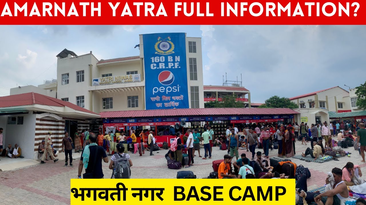 Bhagwati nagar base camp jammu (यात्री निवास) amarnath yatra full detailed video part-4
