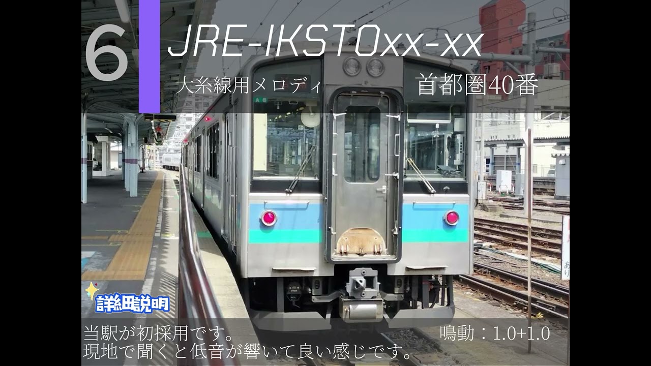松本駅　発車メロディ集