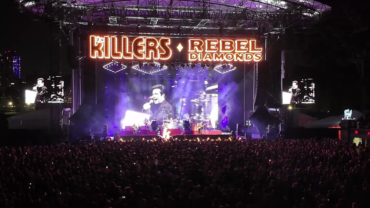 The Killers Rebel Diamonds / Forest Hills Concert Day 2 /4k60 / Dji osmo pocket 3